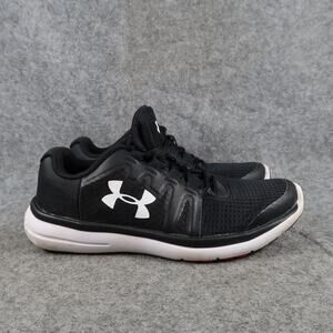 Under Armour Shoes Kids 2Y Athletic Trainers Micro G Running Sneaker Youth Black